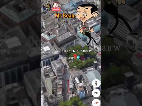 Mr Bean is real on Google Maps and Google Earth #map #earth #earthsecret377