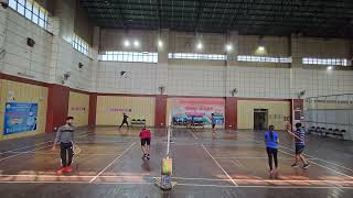 Nigam-Sharma vs Anchala-Pradduman badminton double match