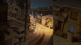 Sinop'ta araçlar yolda kaldı #winter #snow #snowfall #shortvideo #shortsvideo #karadeniz #fypviral