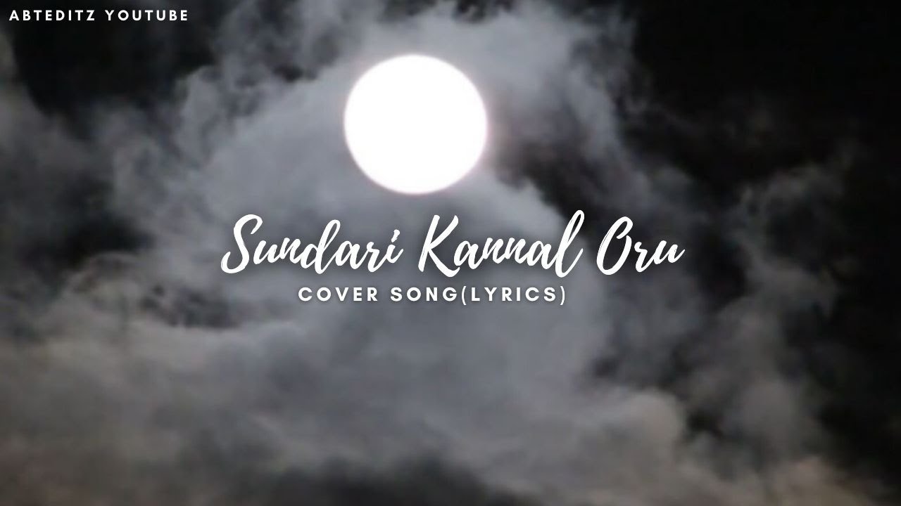 Sundari Kannal Oru Seithi Song 💞Tamil Cover Song Whatsapp Status💞Tamil ...