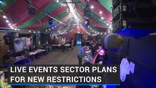 Live entertainment sector comes to terms with Covid restrictions