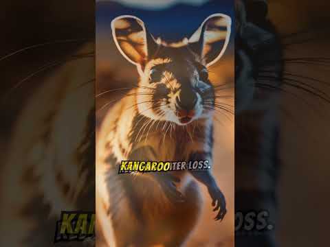 How do kangaroos regulate their body temperature?