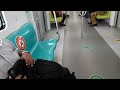 metro train ride ഒരു മെട്രോ ട്രെയിൻ യാത്ര