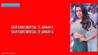Neha Kakkar-puchda hi nahi (lyrics)🎵