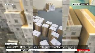 2024 Elections | IEC dismisses vote rigging allegations