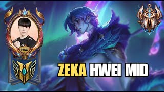 🔥 HLE Zeka’s Hwei Mid | Mastering the New Season Meta | Sub Eng