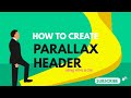 Pure CSS Parallax Scrolling Effect | No Javascript | Html & Css | Css Animation Effects