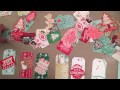 Christmas tags and bags start to finish for ArtAttack