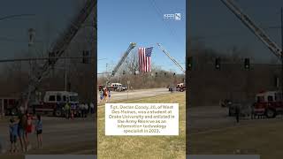 Bodies of fallen Iowa soldiers return home to Des Moines