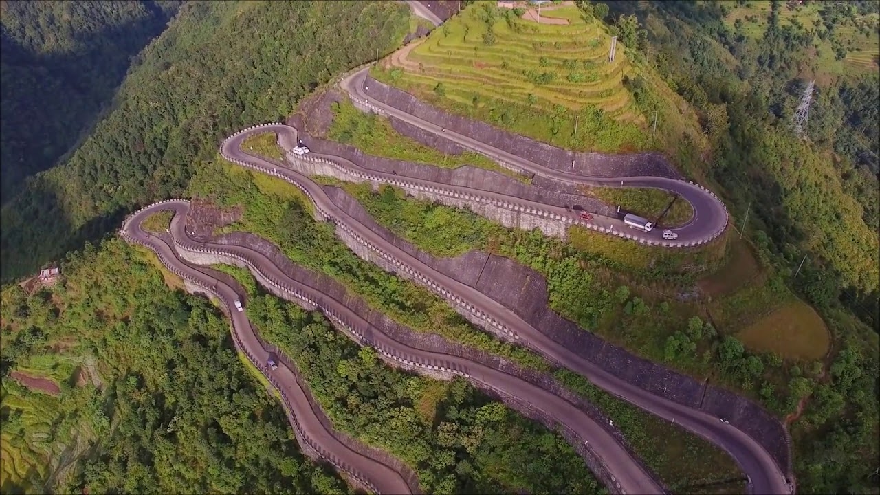 Most Beautiful Road In #Nepal || BP Highway Sindhuli - YouTube