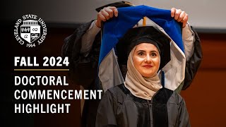 Fall 2024 Doctoral Commencement Highlights