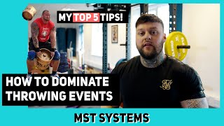 My TOP 5 tips for dominating every throwing event!