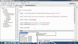 Using PDO with prepared statements to prevent SQL Injection