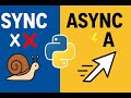 Python Asyncio Basics: From Sync to Async (Beginner Tutorial)