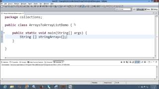 How to convert array to arraylist in java?