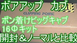 1,カブ・ビッグキャブ検討、開封&ノーマルと比較