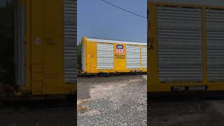 New AutoRacks on CSX I168 Intermodal Train from Greenwich, Ohio 9/14/2024 #csx #train #railroad #ns