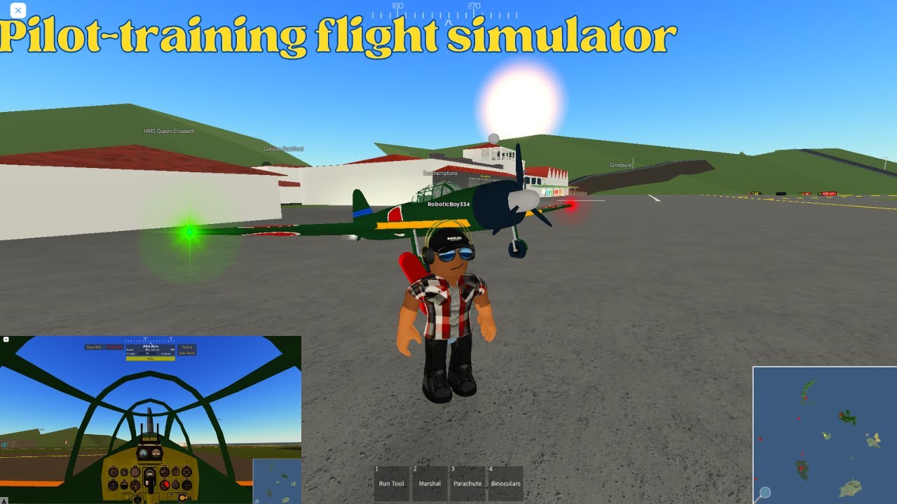 Features In Pilot Training Flight Simulator Roblox Youtube