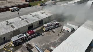 02/09/2025 -Lakeland, FL - Self Storage - Commercial Fire - Multiple Storage Units On Fire -