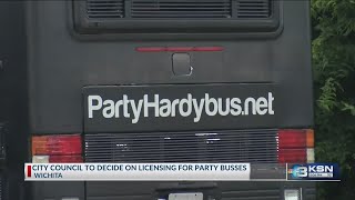 Wichita City Council to consider regulations for party buses