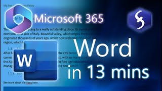 Microsoft Word - Tutorial for Beginners in 13 MINUTES!  [ COMPLETE ]
