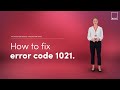 How to fix: Worcester Bosch Greenstar 8000 boiler 1021 error code | BOXT Boilers