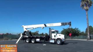 2009 Peterbilt 340 National 900A 26 Ton Crane Truck