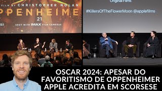 Oscar 2024 - melhor filme (prévia de fevereiro) - Apple amplia campanha para Scorsese