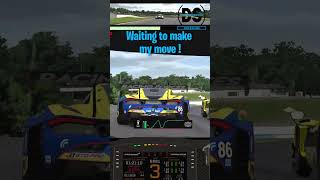 Waiting to make my Move -  Iracing battles Road Atlanta #shorts