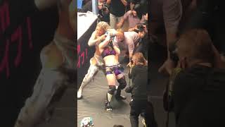 【女子プロレス】ジュリアが再びスターライト・キッドのマスクを剥ぐ！【スターダム】