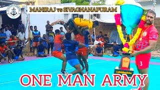 SF- SYFC SIVAGNANAPURAM VS MANIRAJ MUTHAIAHPURAM | STATE LEVEL MATCH | MUTHAIAHPURAM 2021