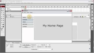 Add Button Event Listeners in a Loop Actionscript 3.0 - Flash CS3 and CS4 Web Tutorial