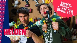 🍬 Knutsel een snoepschieter met Nico en Dempsey | Helden DIY