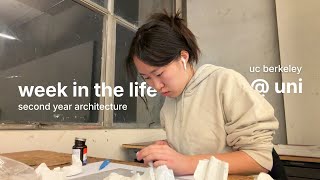 week in my life @ uc berkeley | soph, architecture, chores, studio, food, events