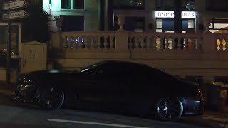 Brutal Brabus 700 Mercedes S63 Coupe Matte Black \