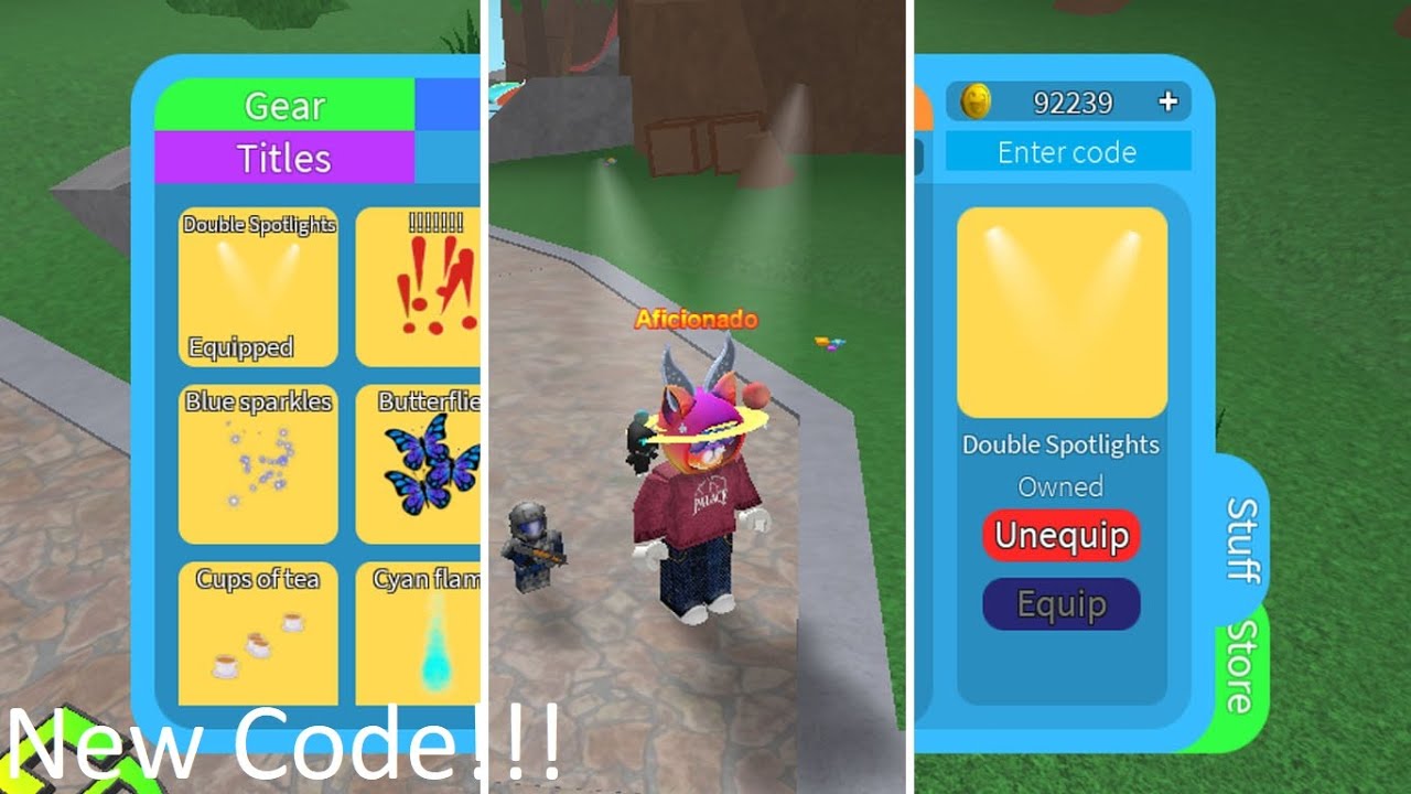 New Code For The Double Spotlights Effect In Epic Minigames! (Roblox ...