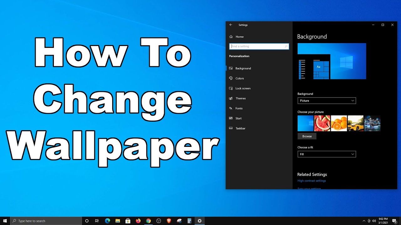 How To Change Wallpaper In Windows 10 A Quick Guide