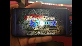 Gaming on the iPhone Xs Max: Monster Hunter Stories