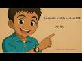 Leetcode 3976 | Maximum Subarray Sum After Multiplier | Dynamic Programming | Weekly contest 508
