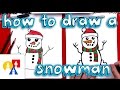 How To Draw A Snowman