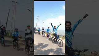 মিঠাময়ন/অষ্টগ্রাম সড়ক‌/নিকলি/Family cyclist #viral #love#youtubeshorts #shorts #short #bangladesh