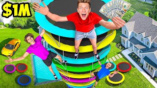 7 Ways to Spend $1,000,000 in 24 Hours! Emotional Gifts & Extreme Dates vs Pranks *Guess the Price*