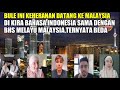 bule ini heran ,MENGIRA  bahasa indonesia sama dengan bahasa melayu malaysia