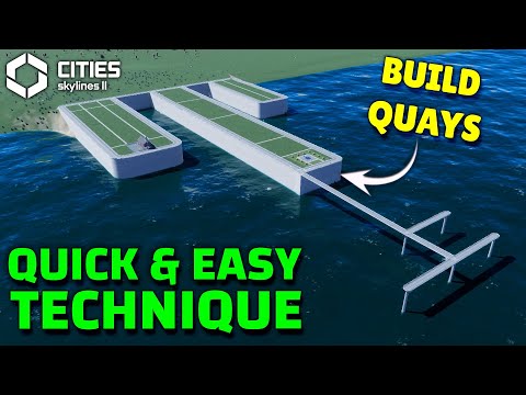 Mastering QUAY ROADS in Cities: Skylines 2 - Step-by-Step Guide