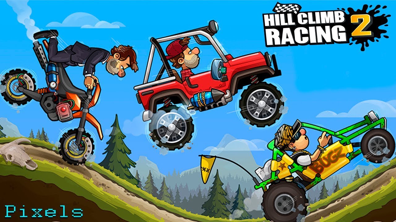 Hill Climb Racing 2 - New Vehicles Unlocked - YouTube