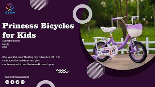 SYGA Princess Kids Bicycles Installation Video