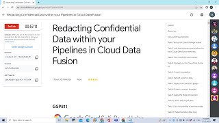 Redacting Confidential Data within your Pipelines in Cloud Data Fusion #googlecloudplatform #arcade