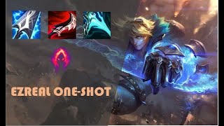 EZREAL ONE-SHOT WITH DUSKBLADE MURAMANA ESSENCE REAVER  | S11 PREASEASON LEAGUE OF LEGENDS