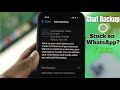 Fixed: WhatsApp iCloud Backup Stuck on iPhone!
