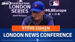 Steve Cohen on Mets fanbase, says food is better in London than New York | SNY